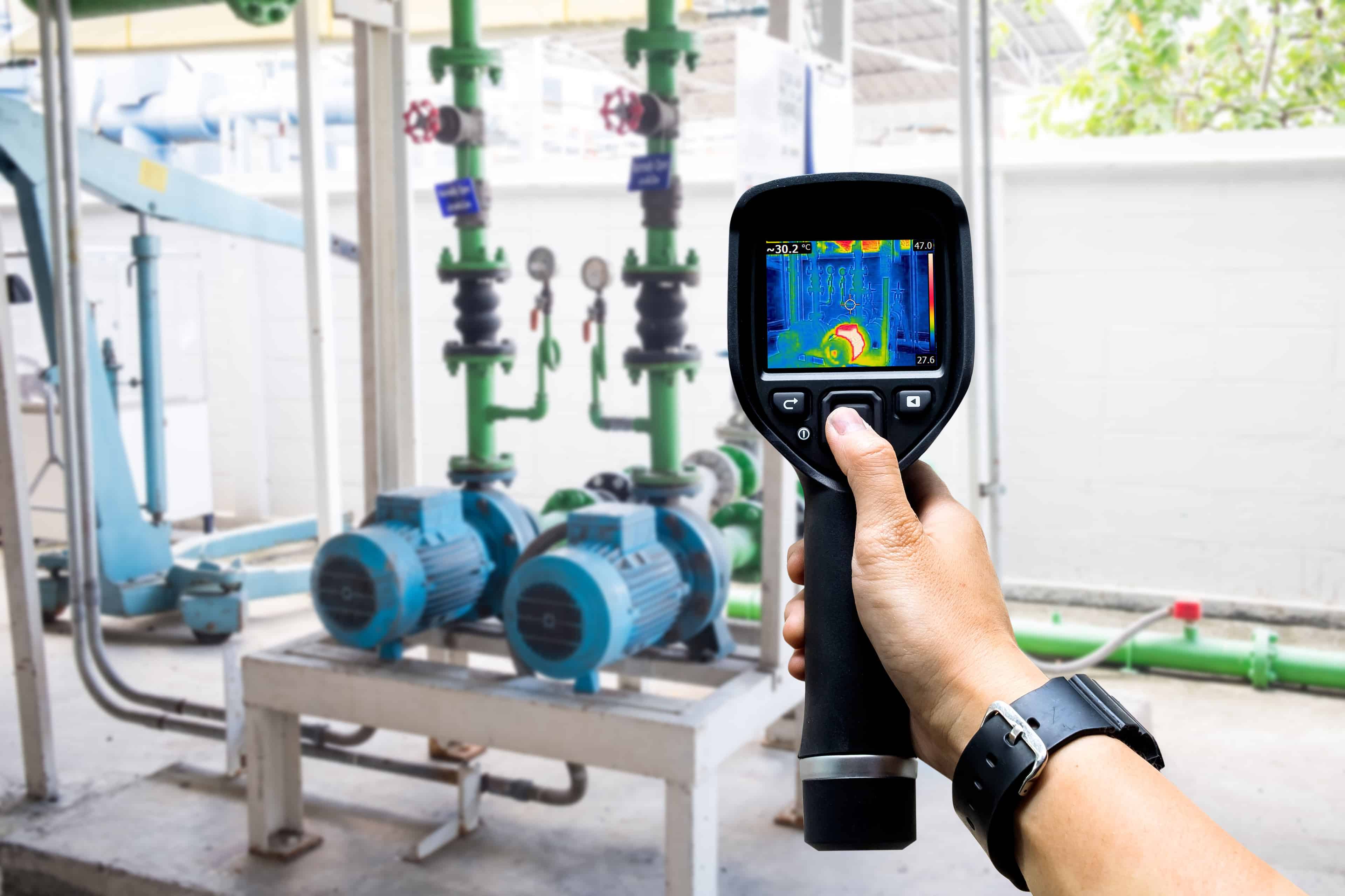 Thermal Imaging Leak Detection image