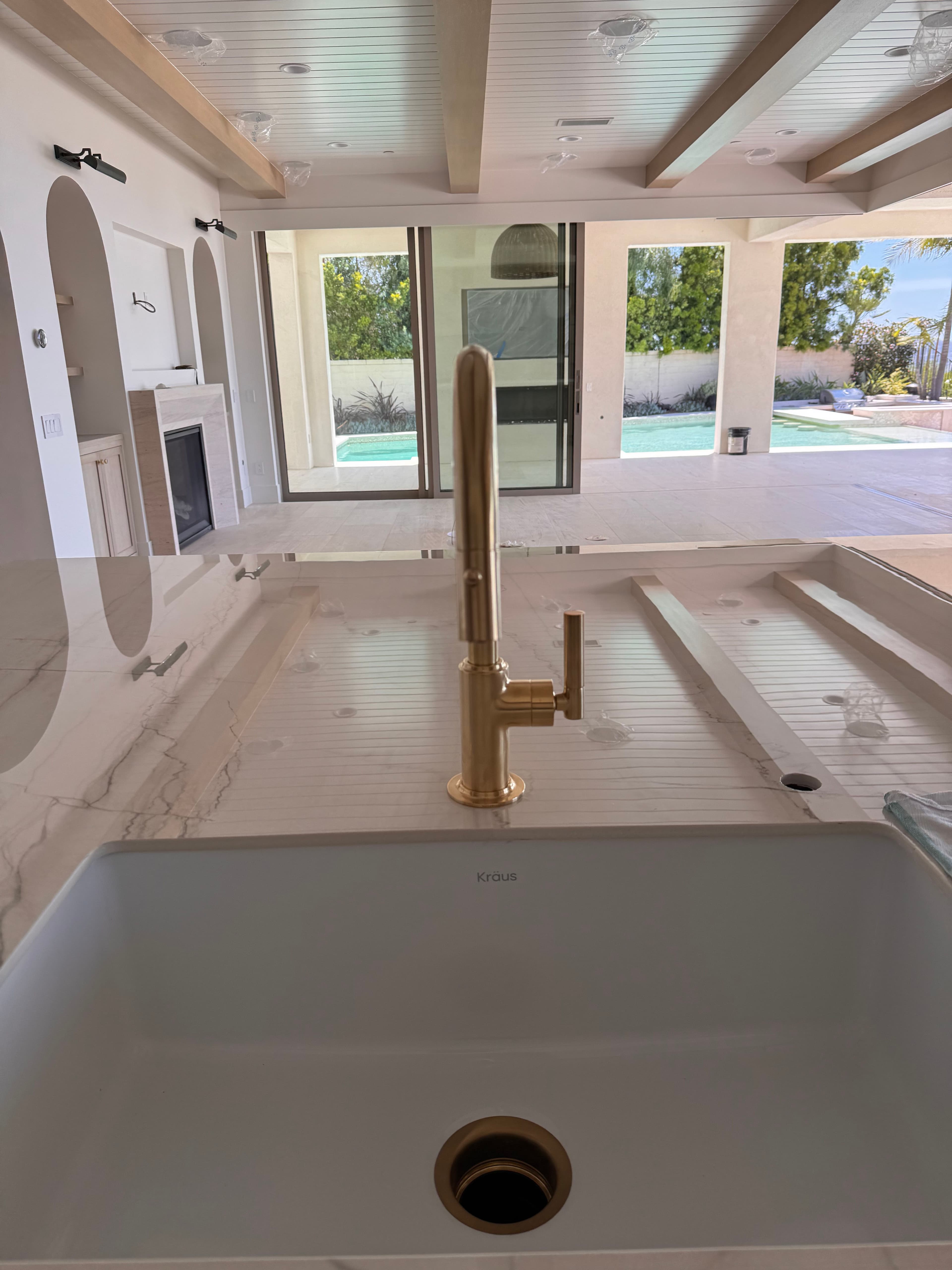 Project Waterworks Kitchen Faucet Install That Nails Luxury Living image