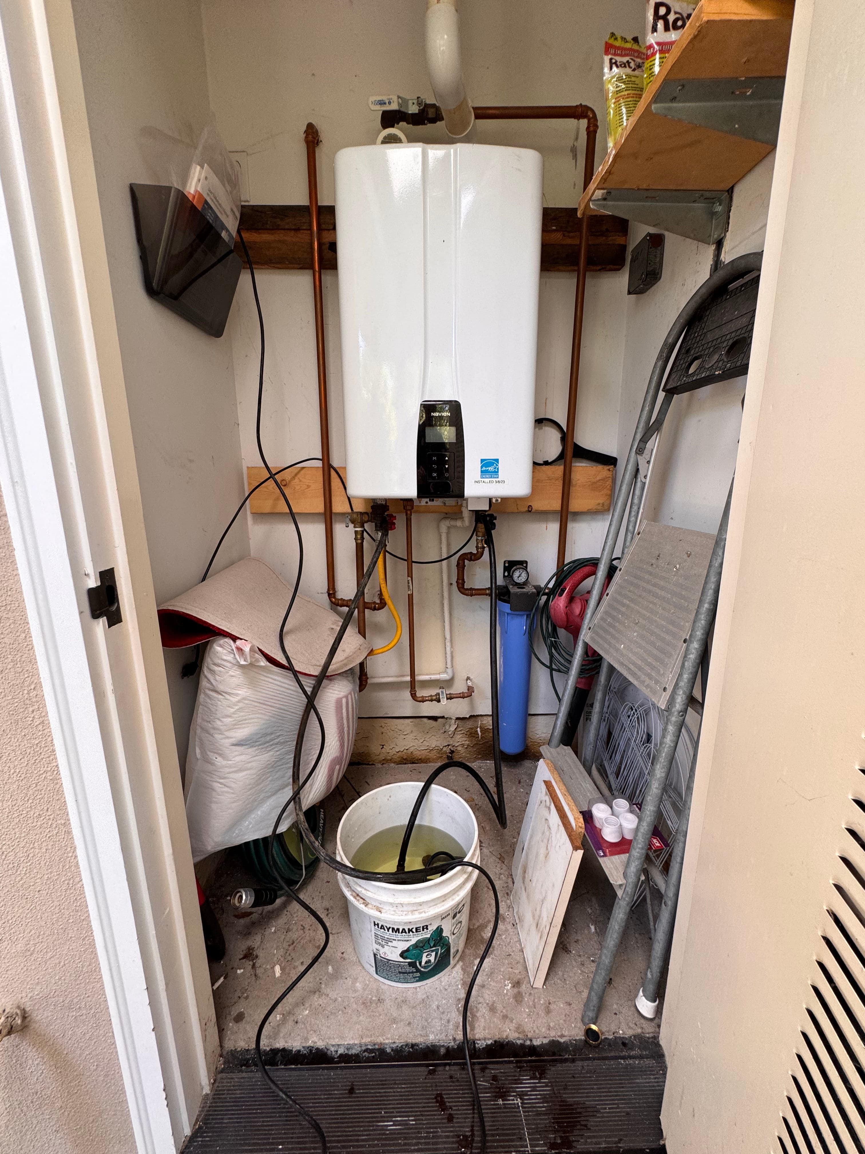 Project Annual Tankless Water Heater Flush That Kills Hard Water Scale image